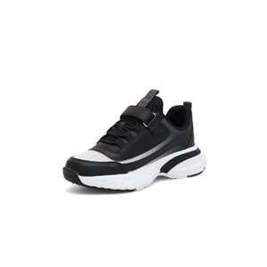 Kidessa 2135-1897 Pepino Anatomik Tabanlı Ultra Hafif Unisex Çocuk Sneakers Ayakkabı - NKT02135-siyah-gri-32