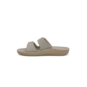 2142-9890 Tam Anatomik Unisex Hac ve Umre İçin Dikişsiz Terlik - NKT02142-BEJ-38