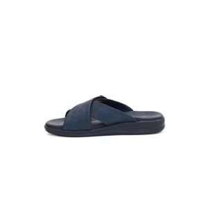 2148-9956 Tam Anatomik Üst Kalite Memory Foam Tabanlı Erkek Terlik - NKT02148-lacivert-41