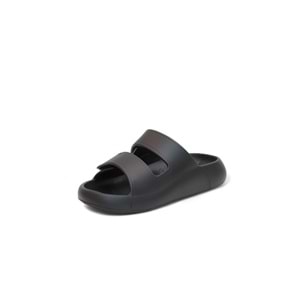 2153 Cırt Cırtlı Ultra Hafif Eva Tabanlı Havuz,Plaj,Günlük,Umre ve Hac İçin Uyumlu Erkek Terlik - NKT02153-siyah-44-45