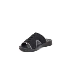 2170-Flex Soft Fileli Günlük,Umre ve Hac İçin Uyumlu Erkek Terlik - NKT02170-siyah-42