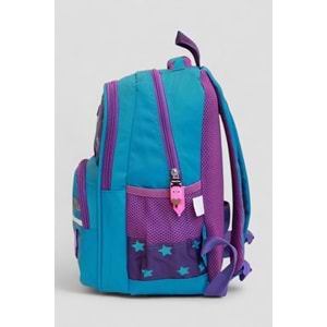 Relaxion 1320 Yeni Sezon Kız Çocuk İlkokul Çantası İkili Takım - NKT02212-Pembe-Mor-TEKEBAT