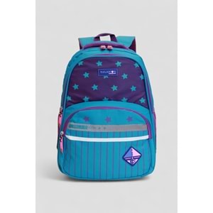 Relaxion 1320 Yeni Sezon Kız Çocuk İlkokul Çantası İkili Takım - NKT02212-turkuaz-TEKEBAT