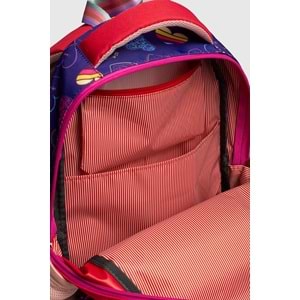2217-My Polo Anatomik Sırt Yapılı Unisex Işıklı Tekerlekli İlkokul Çantası - NKT02217-PEMBE-TEKEBAT