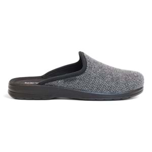 2220-9955-Ceyo Tam Anatomik Erkek Ev,Ofis Terliği - NKT02220-Füme-42