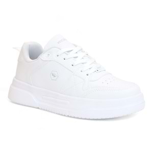 2227-Wickers Air Force Modeli Anatomik Tabanlı Üst Kalite Unisex Sneakers Ayakkabı - NKT02227-BEYAZ-37
