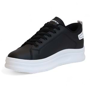 2230-Conpax Mcqueen Modeli Anatomik Tabanlı Üst Kalite Unisex Sneakers Ayakkabı - NKT02230-siyah-beyaz-37