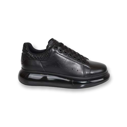 Konfores 1590-573181 Hakiki Deri Anatomik Air Tabanlı Erkek Sneakers Ayakkabı