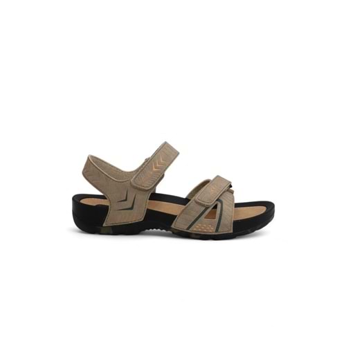 2145-9829 Tam Anatomik Bantlı Günlük ve Deniz,Havuz Gibi Islak Zeminler İçin Uyumlu Erkek Sandalet