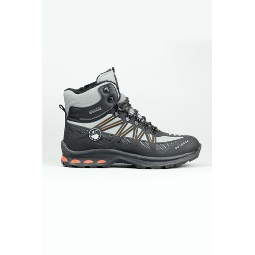 2223-Jamper Anatomik Kaydırmaz Tabanlı Soft Shell Outdoor Trekking Erkek Fermuarlı Spor Bot