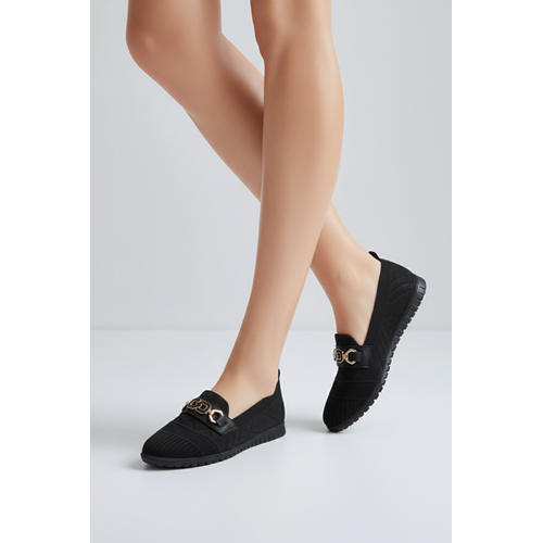 2241 Anatomik Tabanlı Kadın Günlük Üst Kalite Triko Babet Ayakkabı