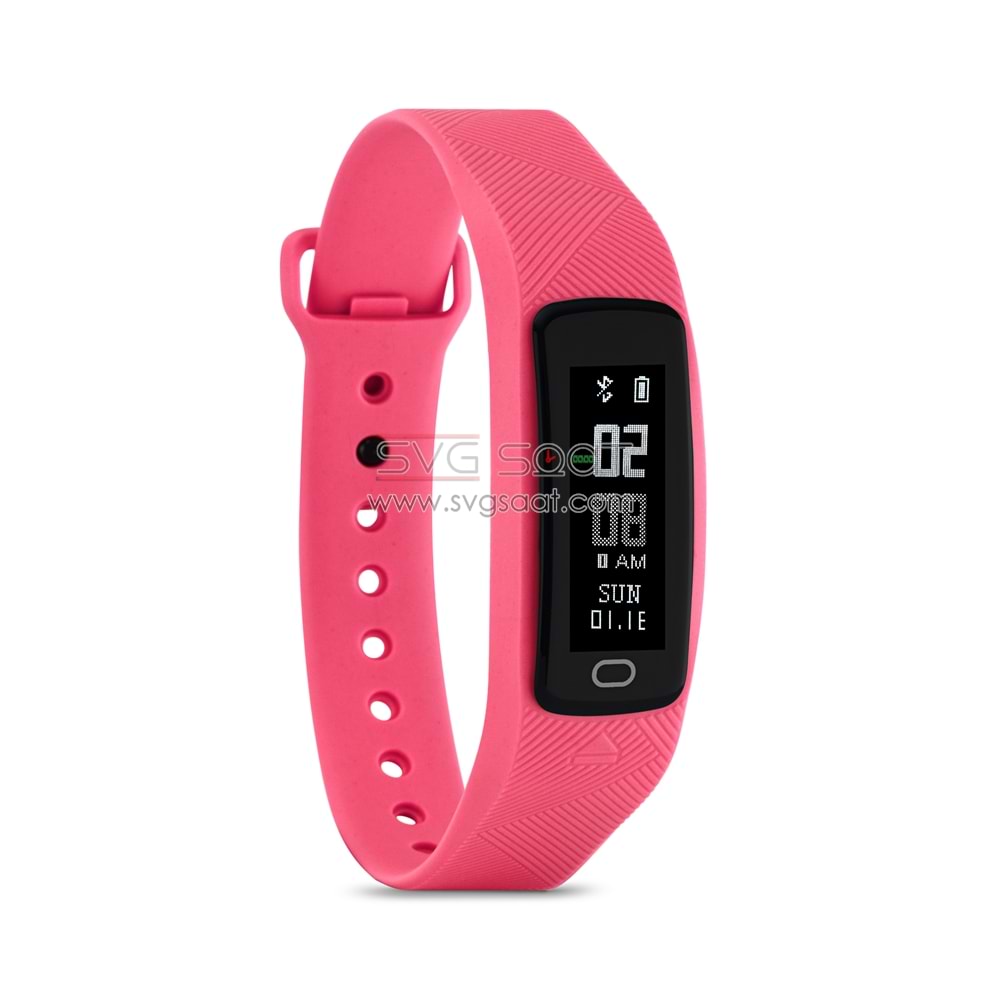 RODER B2 FİT BAND SMART AKILLI BİLEKLİK - PEMBE