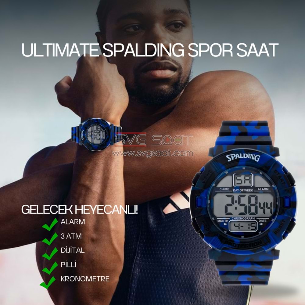 SPALDING SP-118 DİJİTAL SPOR SAAT