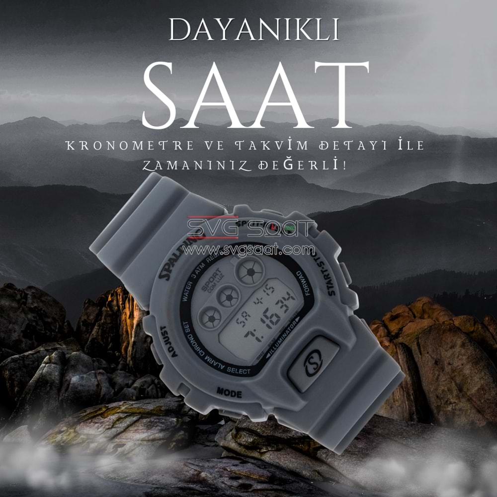 SPALDING SP-119 DİJİTAL SPOR SAAT