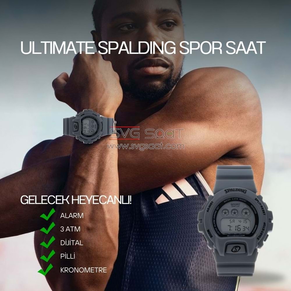 SPALDING SP-119 DİJİTAL SPOR SAAT