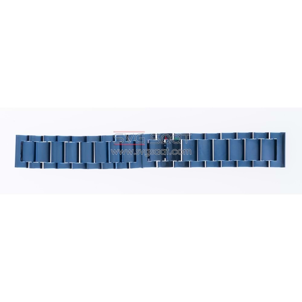 PASLANMAZ ÇELİK KORDON MK1005 - LACİVERT - 20MM