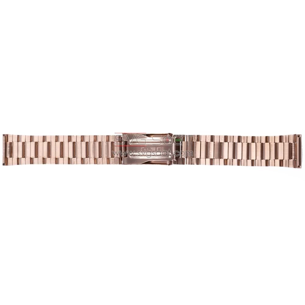 PASLANMAZ METAL KORDON MK1006 - ROSE GOLD - 22MM