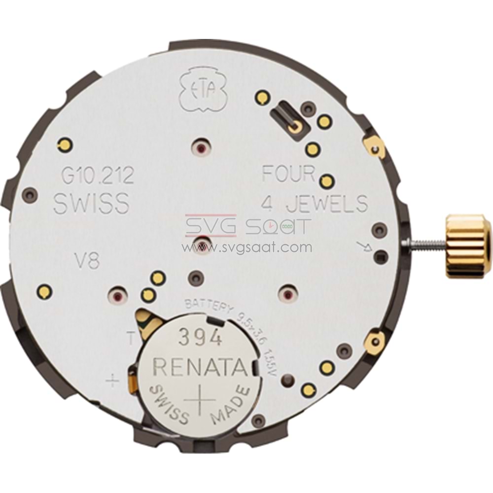 ETA G10.212 /3 DEN TAKVİMLİ SAAT MAKİNASI