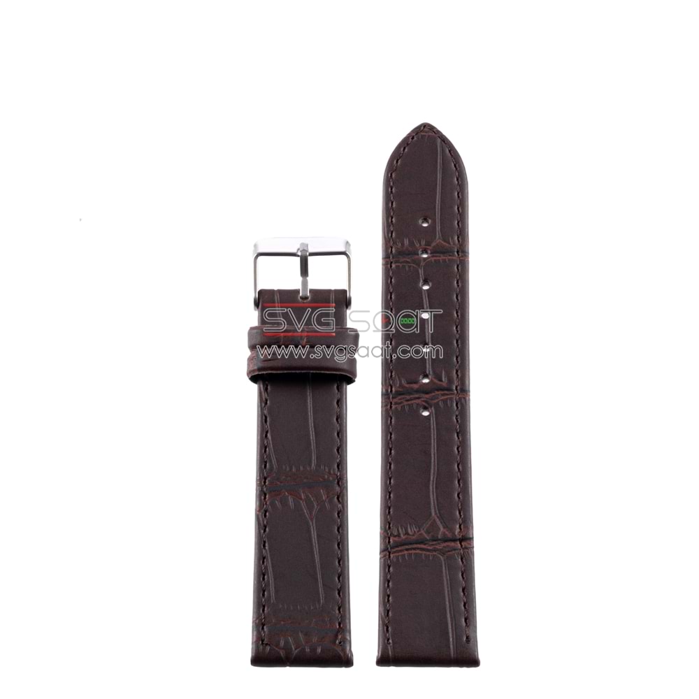 OSO 1594 Saat Kordonu - KAHVERENGİ - 34MM