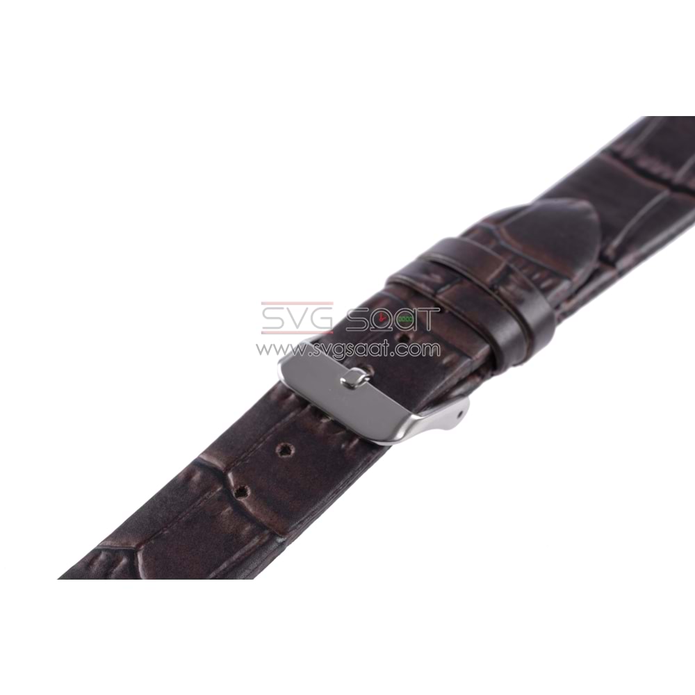 OSO 1599 Saat Kordonu - KAHVERENGİ - 14MM