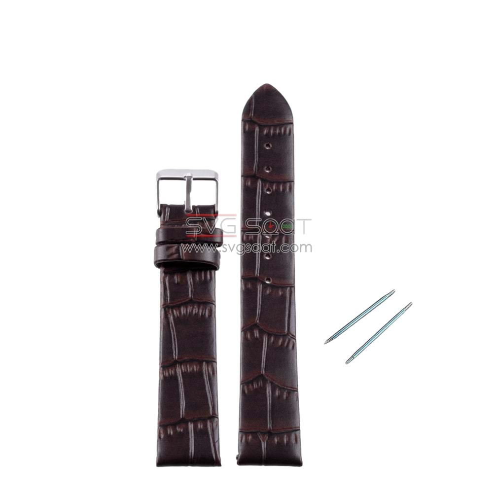 OSO 1599 Saat Kordonu - KAHVERENGİ - 14MM