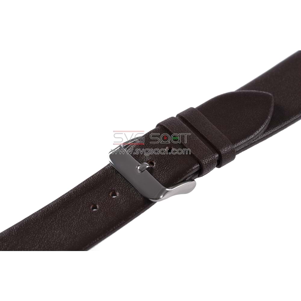 R4146 RODER DERİ KAYIŞ - KAHVERENGİ - 26X22MM