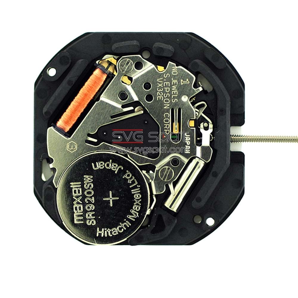 SEIKO VX32/6 DAN TAKVİMLİ SAAT MAKİNASI