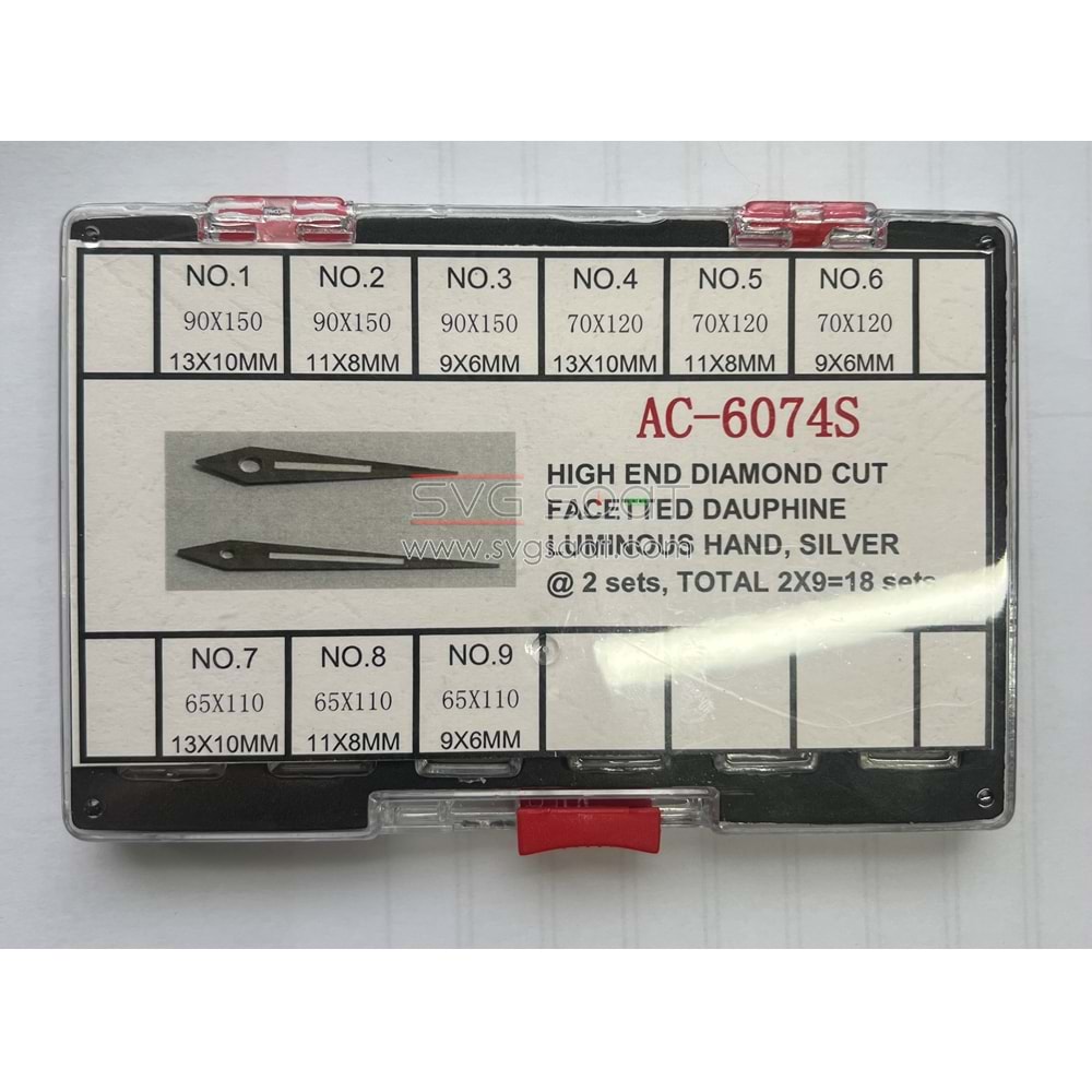BLACK AKREP YELKOVAN SANİYE (AYS) SETİ -AC 6074S