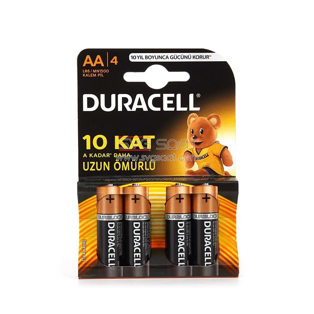 DURACELL KALEM PİL 4 LÜ ( ADET FİYAT )