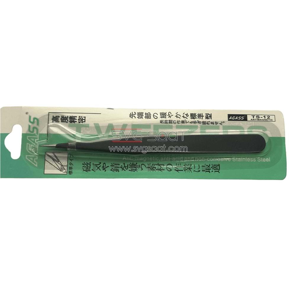 AGASS TS- 12 SAAT ÇİFTİ - SİYAH