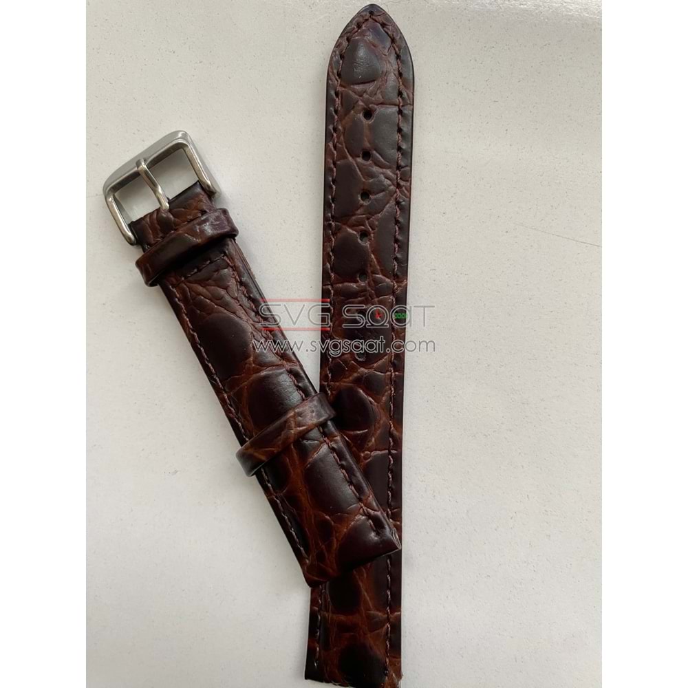 R4171S RODER DERİ KAYIŞ - KAHVERENGİ - 18MM