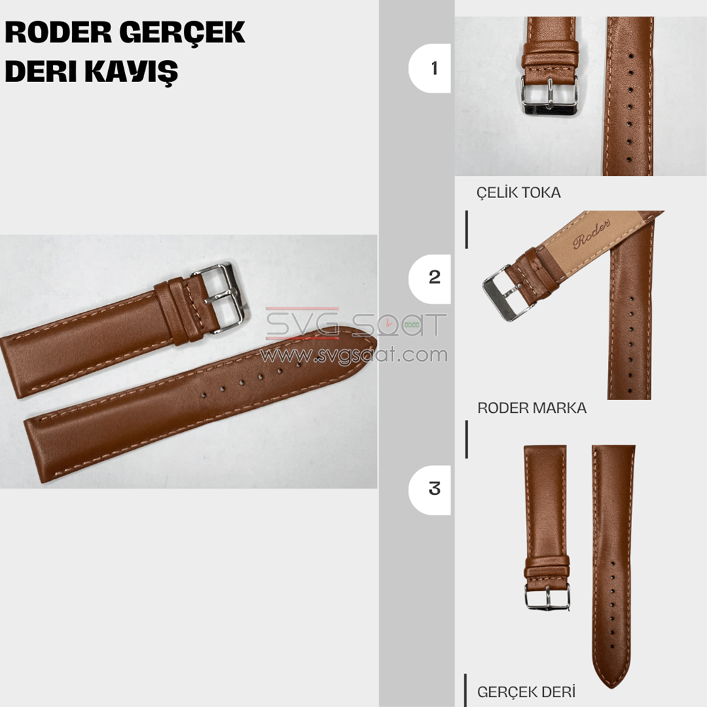 R4176S RODER DERİ KAYIŞ - TABA