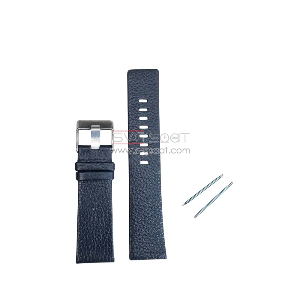 R4109 RODER DERİ KAYIŞ - LACİVERT - 24MM