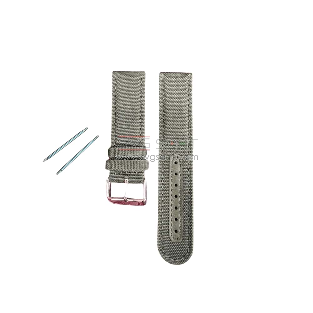 R4104S RODER DERİ KAYIŞ - YEŞİL - 22X22MM