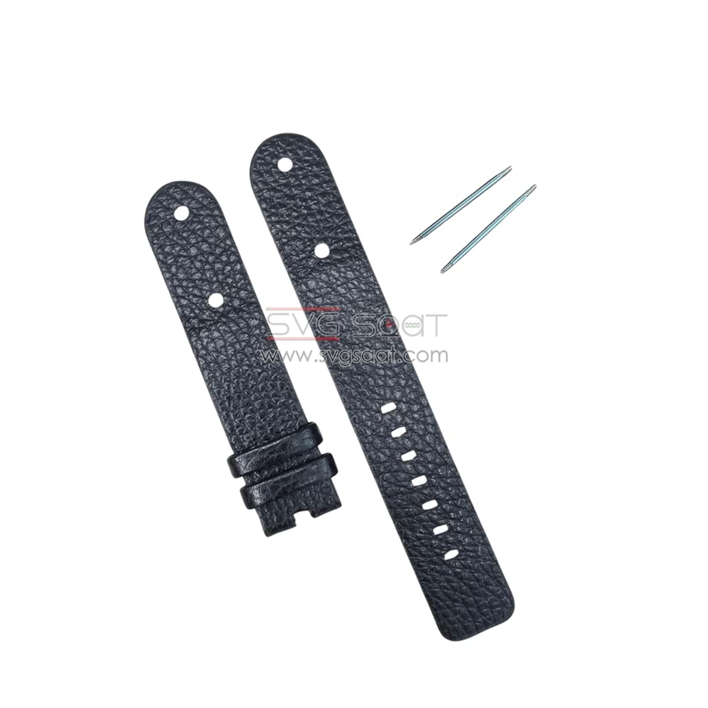 R4111 RODER DERİ KAYIŞ - SİYAH - 24X24MM