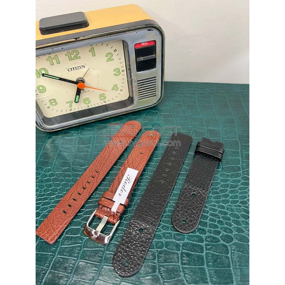 R4111 RODER DERİ KAYIŞ - SİYAH - 24X24MM