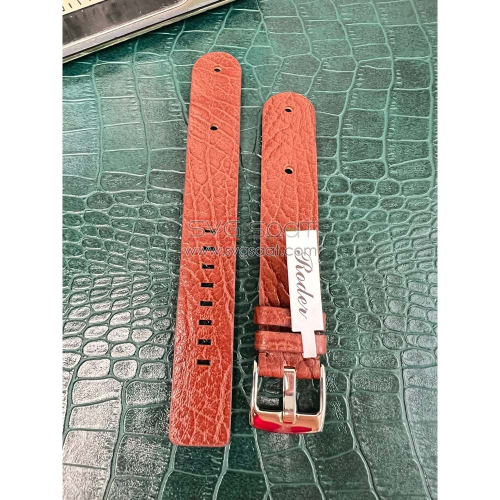 R4111 RODER DERİ KAYIŞ - KAHVERENGİ - 20X20MM