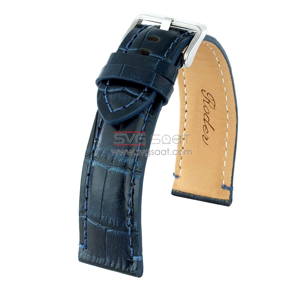 R4137S RODER DERİ KAYIŞ - LACİVERT - 26MM