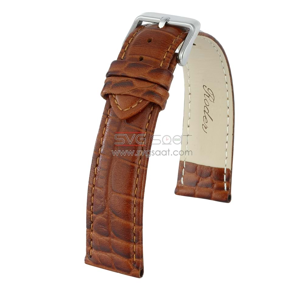 R4134S RODER DERİ KAYIŞ - TABA - 24X20MM