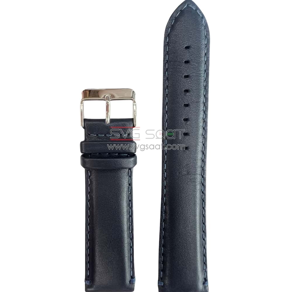 R4120S RODER DERİ KAYIŞ - LACİVERT - 22MM