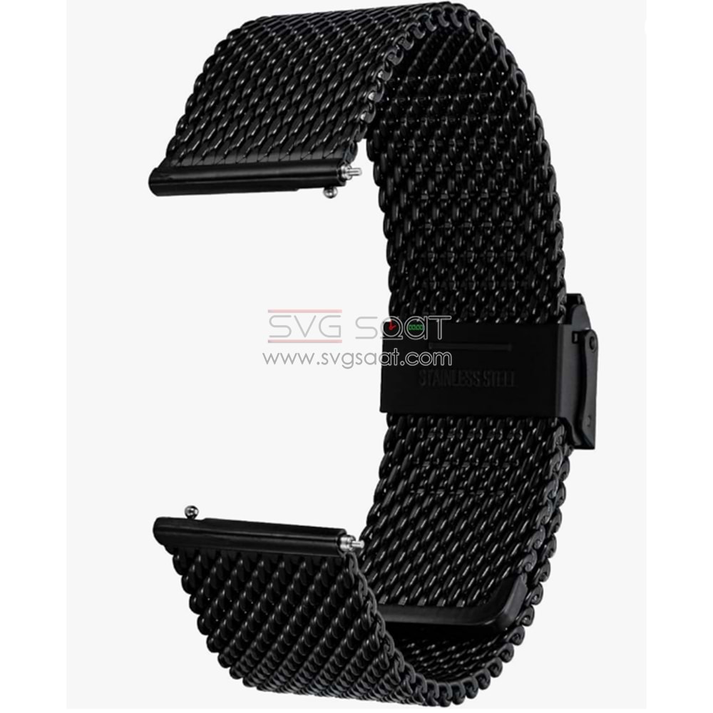 PASLANMAZ ÇELİK KORDON MK1003 - BL - 24MM