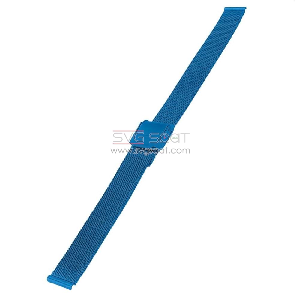 PASLANMAZ ÇELİK KORDON MK1002-BLUE - 16MM