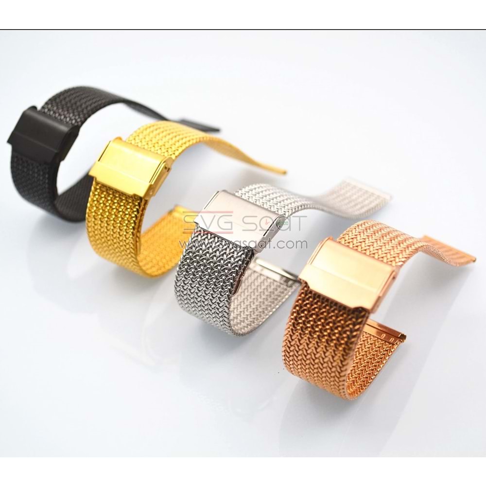 PASLANMAZ ÇELİK KORDON MK1002-SILVER - 24MM