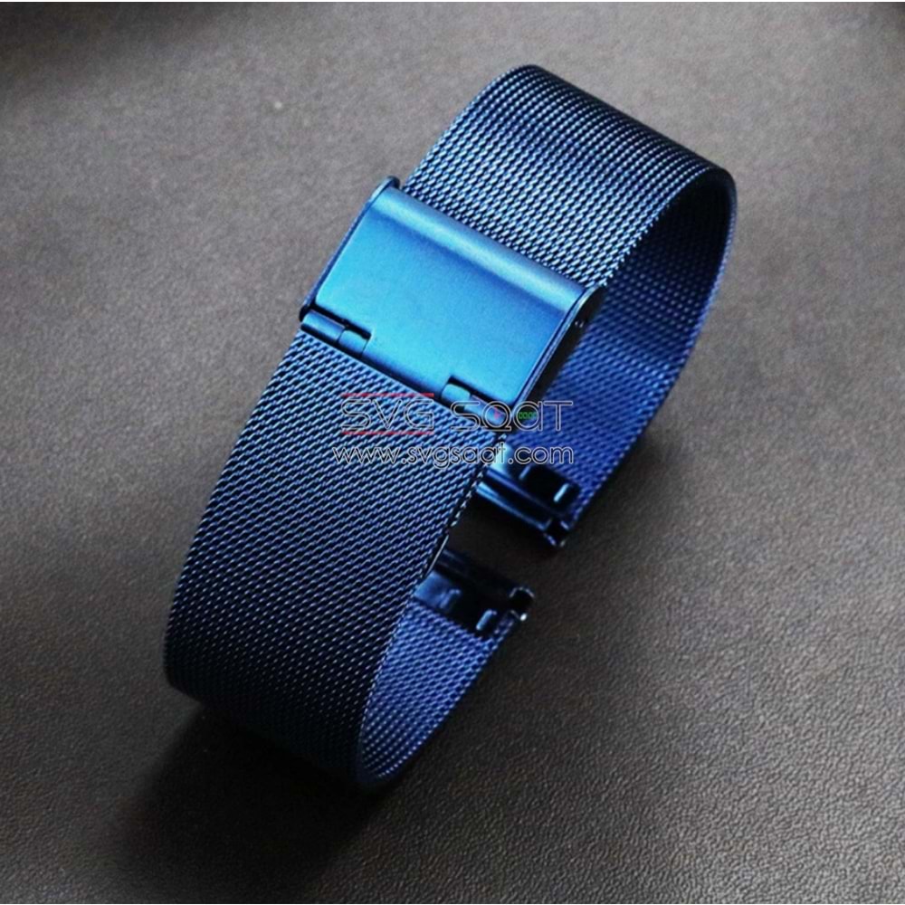 PASLANMAZ ÇELİK KORDON MK1002-D.BLUE - 22MM