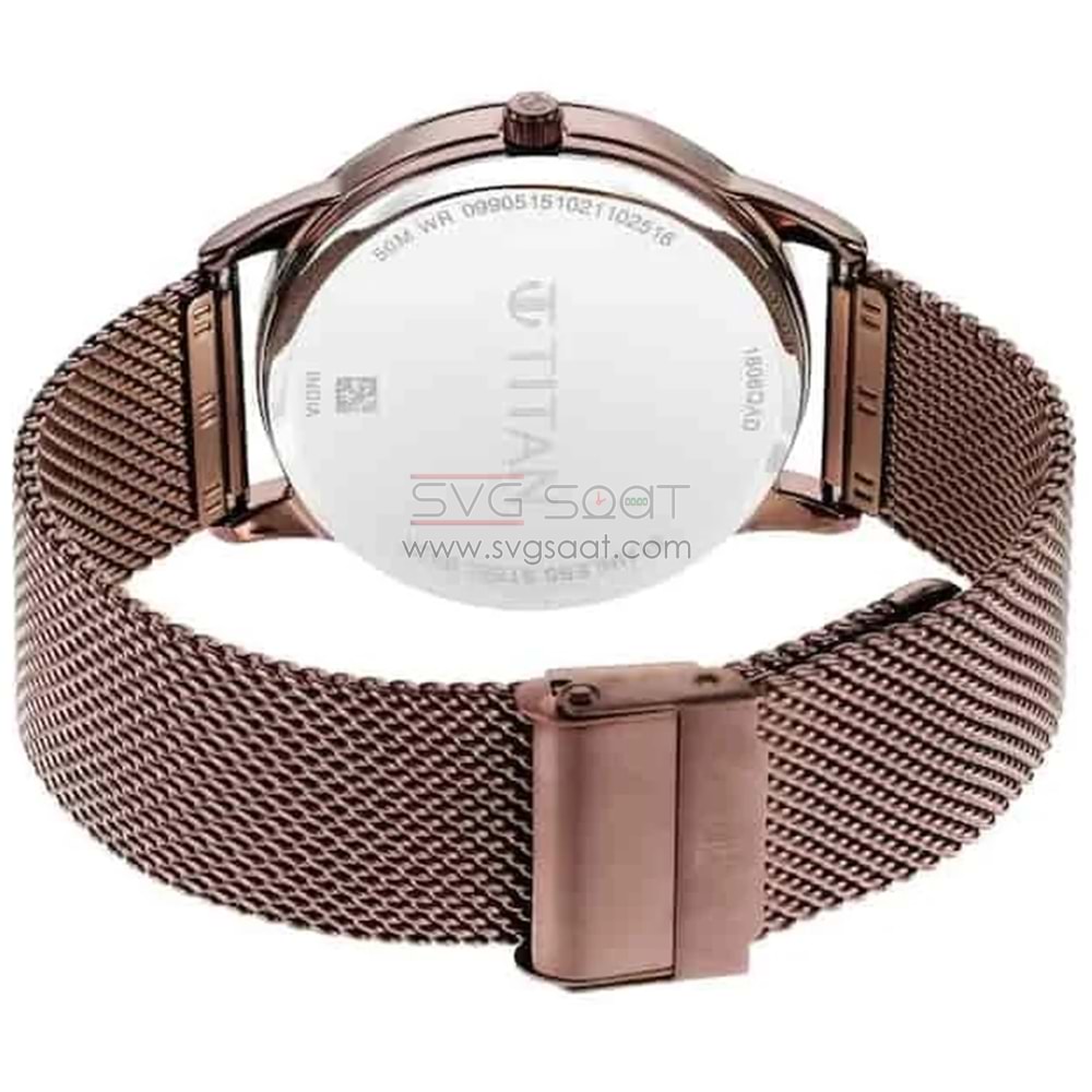 PASLANMAZ ÇELİK KORDON MK1002- CHOCOLATE- 08MM