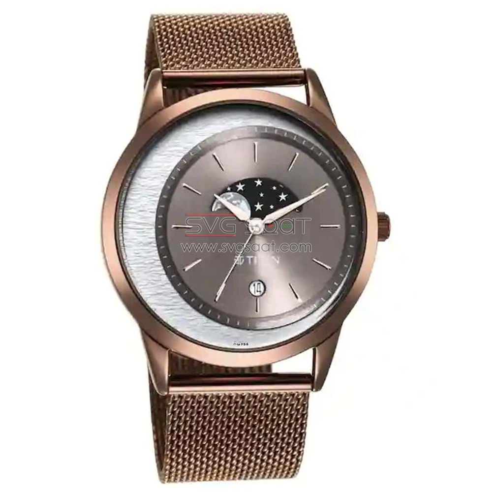 PASLANMAZ ÇELİK KORDON MK1002- CHOCOLATE- 08MM