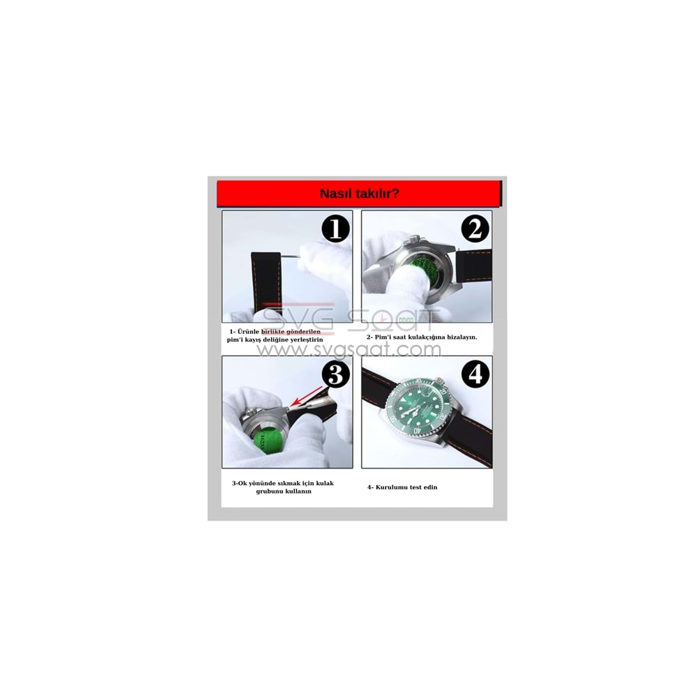 N1001W NUBUK DERİ KORDON - GRİ-BEYAZ - 14MM