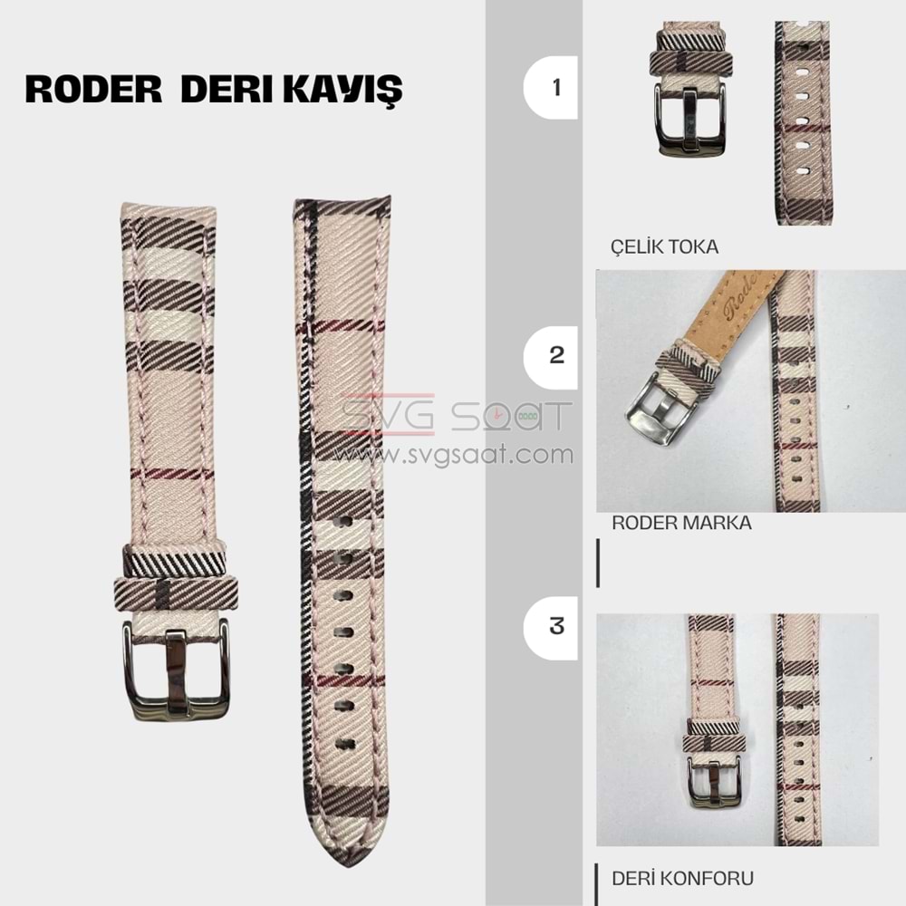 T1001S RODER TEKSTİL KORDON - KAHVERENGİ - 20X18MM