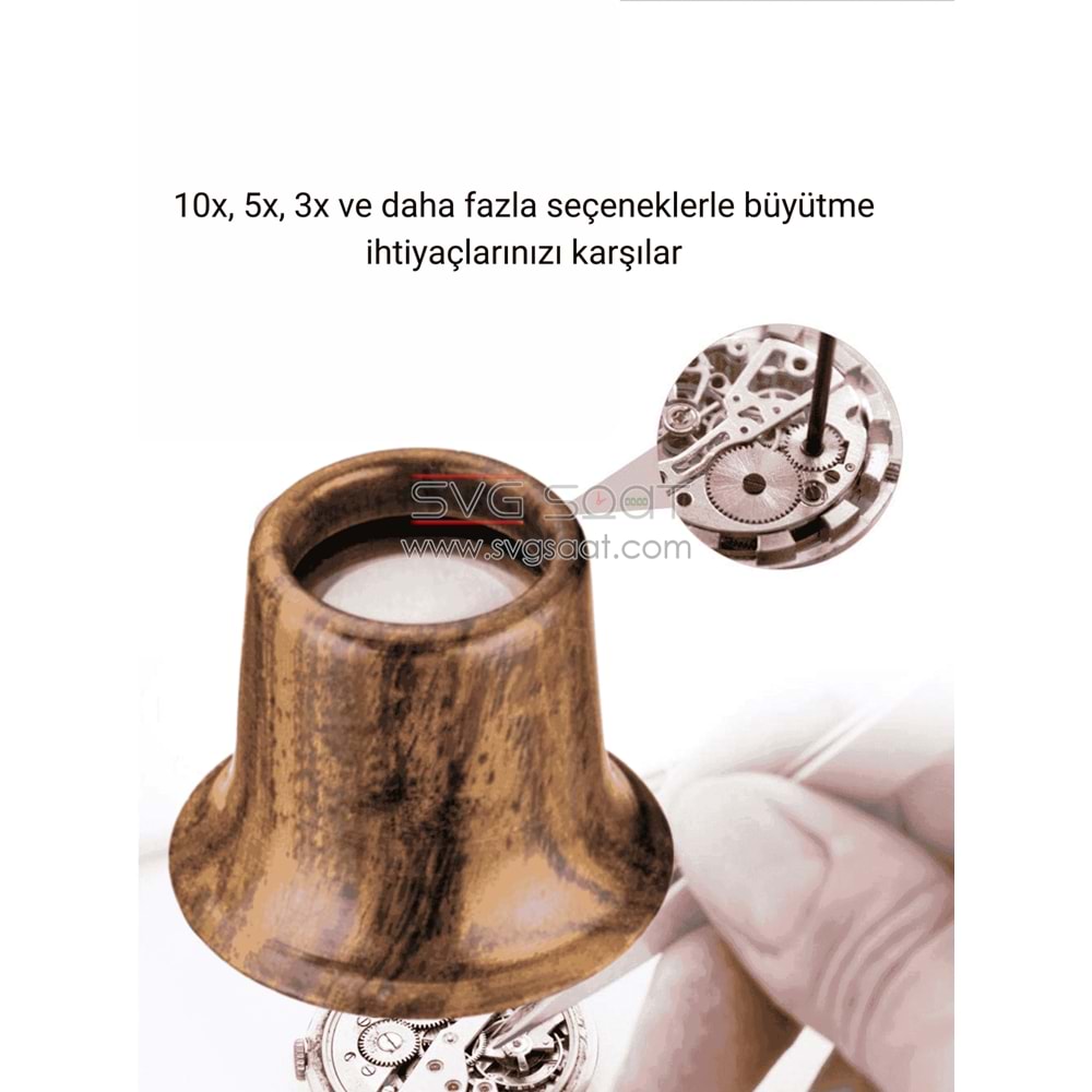 AHŞAP LÜP - 7X