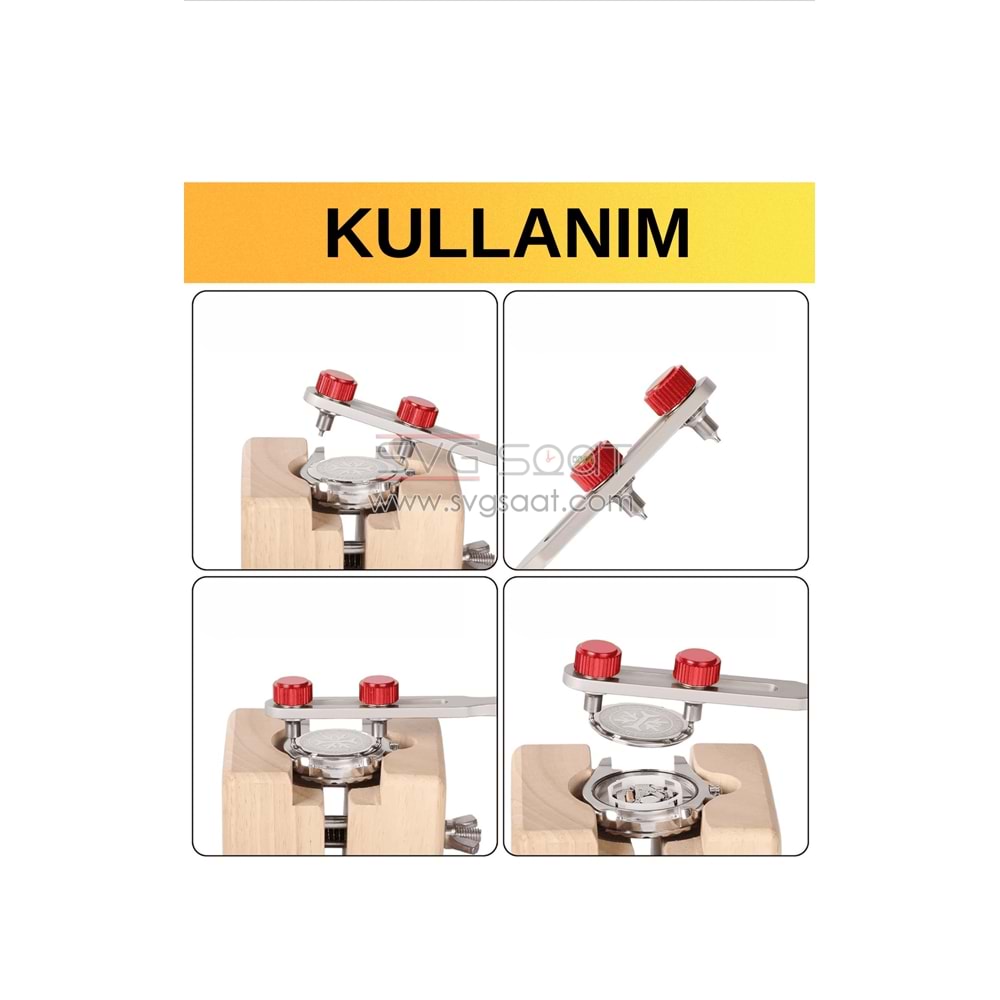İKİ UÇLU ALÜMİNYUM KAPAK AÇMA - KIRMIZI